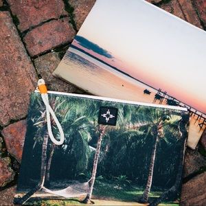 India Hicks Wristlet, palm (lower photo)